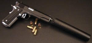 TACTICAL ARMZ DARK OP .45 COLT 1911 SILENCER